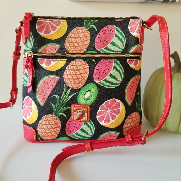 Dooney & Bourke Handbags - Dooney & Bourke Ambrosia Crossbody Bag Watermelon Grapefruit Pineapple